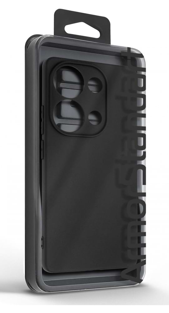 Фото - Чохол для смартфону Armorstandart Matte Slim Fit for Xiaomi Poco M6 Pro 4G Camera cover Black (ARM74146)