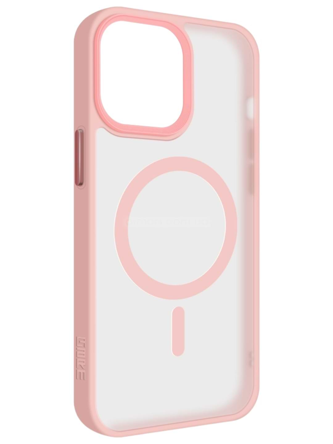 Чохол для смартфону
 Armorstandart Uniq Magsafe for Apple iPhone 13 Pro Max Pink (ARM75295) - Фото 1