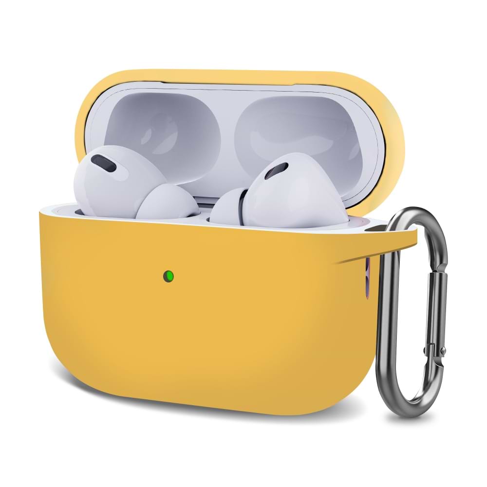 Чехол для наушников Armorstandart Hang Case for Apple AirPods Pro 2 Yellow (ARM68593) - Фото 1