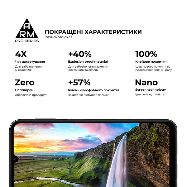 Фото - Захисне скло для смартфону Armorstandart Pro for Samsung Galaxy A24 4G SM-A245 Black (ARM66209)