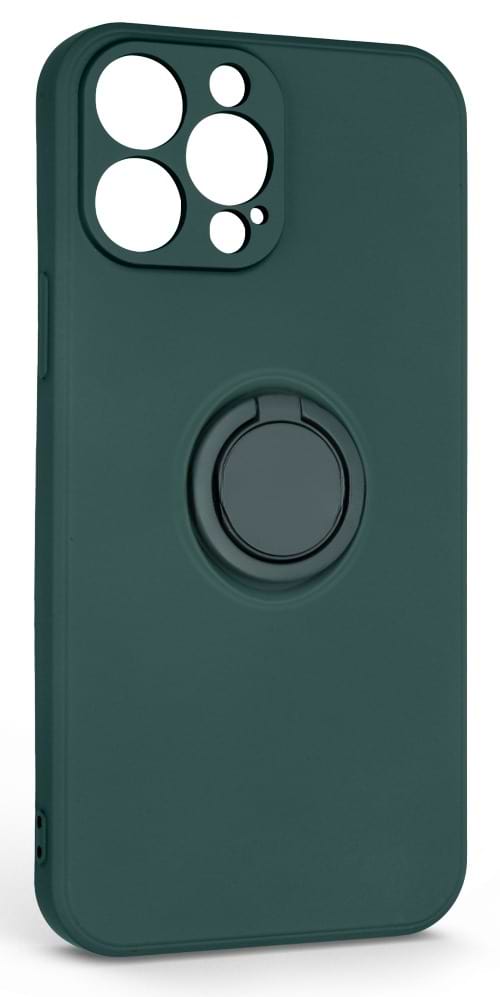 Чохол для смартфону
 Armorstandart Icon Ring for Apple iPhone 13 Pro Max Dark Green (ARM68680) - Фото 1