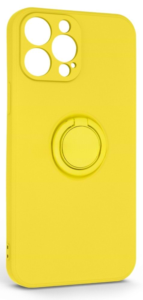 Чохол для смартфону
 Armorstandart Icon Ring for Apple iPhone 13 Pro Max Yellow (ARM68678) - Фото 1