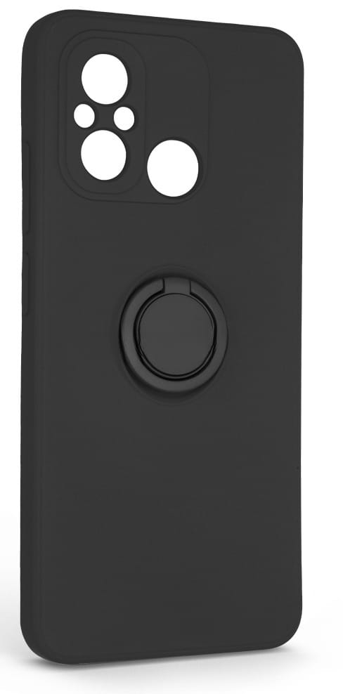 Чохол для смартфону Armorstandart Icon Ring for Xiaomi Redmi 12C Black (ARM68791) - Фото 1
