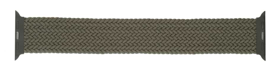 Ремешок для смарт-часов Armorstandart Braided Solo Loop for Apple Watch 42/44/45/49mm Inverness Green Size 8 (ARM58076) - Фото 1