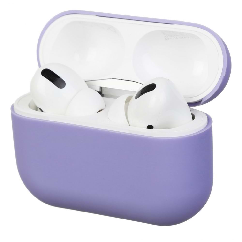 Чехол для наушников Armorstandart Ultrathin Silicone Case for Apple AirPods Pro Lavender (ARM55962)