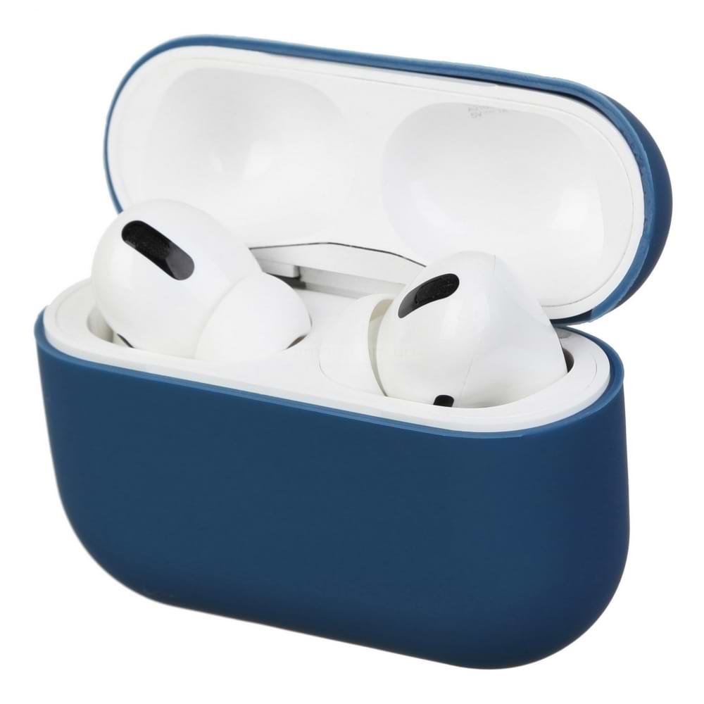 Чохол для навушників Armorstandart Ultrathin Silicone Case for Apple AirPods Pro Dark Blue (ARM55953) - Фото 1