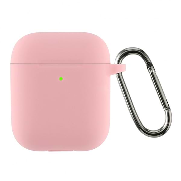 Фото - Чехол для наушников Armorstandart Ultrathin Silicone Case With Hook for Apple AirPods 2 Pink (ARM59688)