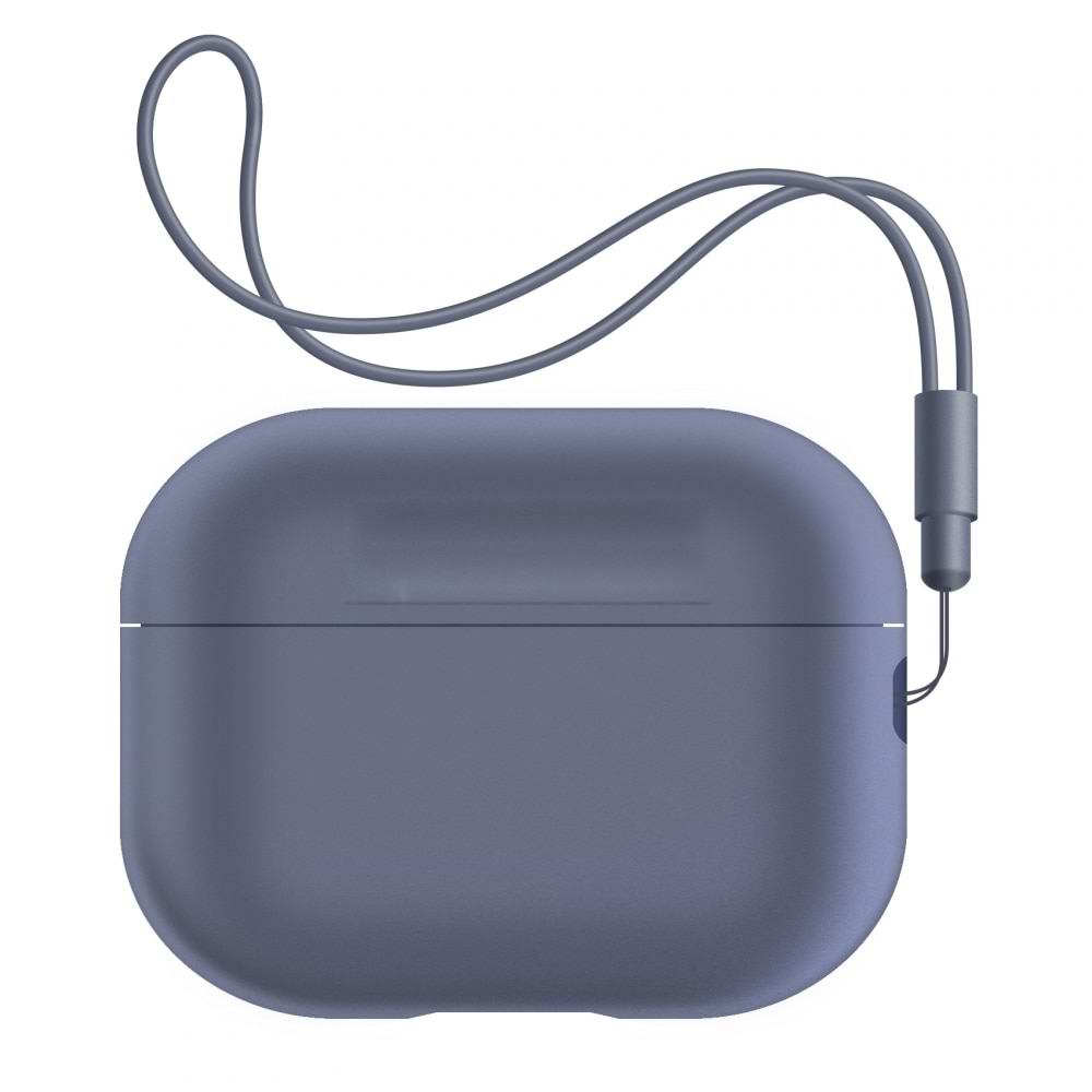 Чехол для наушников Armorstandart Silicone Case with straps for Apple Airpods Pro 2 Dark Purple (ARM68611)
