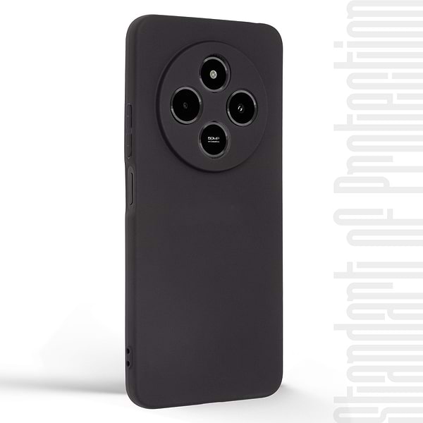 Фото - Чохол для смартфону Armorstandart Matte Slim Fit for Xiaomi Poco M7 5G Camera cover Black (ARM85162)