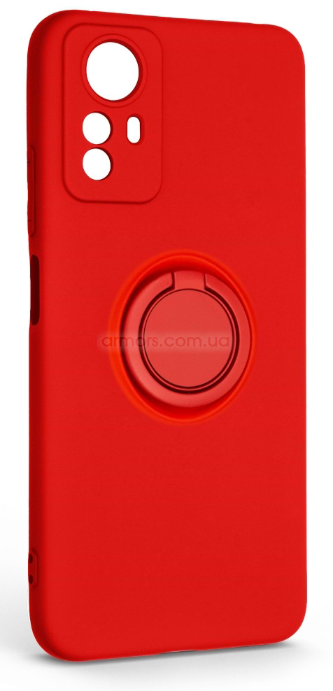 Чохол для смартфону Armorstandart Icon Ring for Xiaomi Redmi Note 12S 4G Red (ARM68810) - Фото 1