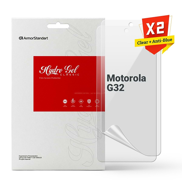 Фото - Захисна плівка для смартфону Armorstandart Clear + Anti-Blue for Motorola G32 (ARM66842)