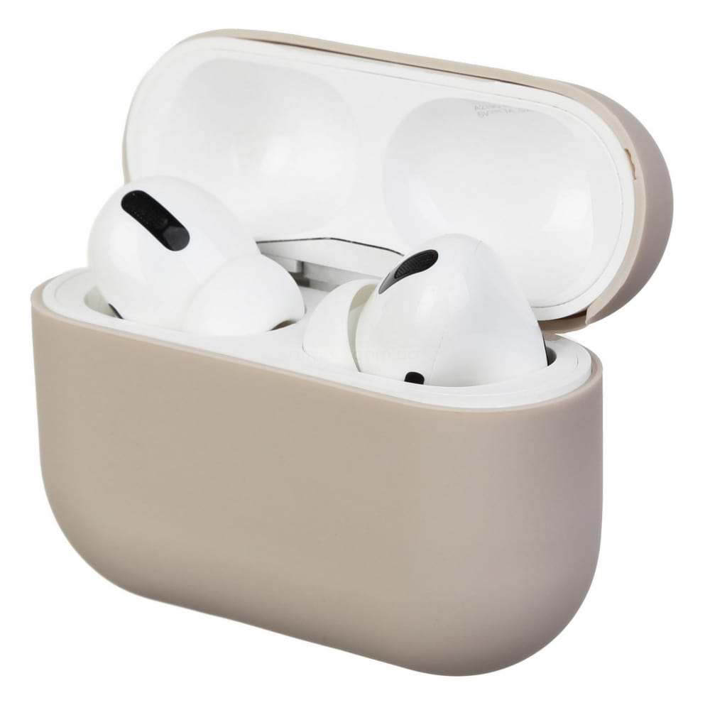 Чехол для наушников Armorstandart Ultrathin Silicone Case for Apple AirPods Pro Dust Grey (ARM55960)