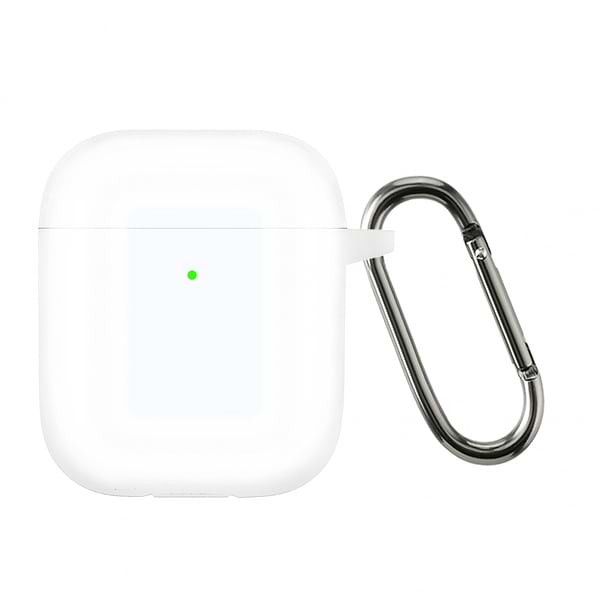 Фото - Чехол для наушников Armorstandart Ultrathin Silicone Case With Hook for Apple AirPods 2 Transparent (ARM59694)