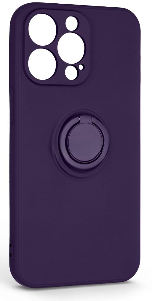 Чохол для смартфону
 Armorstandart Icon Ring for Apple iPhone 13 Pro Dark Purple (ARM68668) - Фото 1