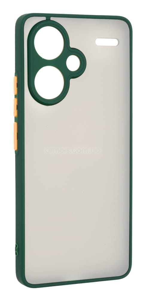 Купити Чохол для смартфону Armorstandart Frosted Matte for Xiaomi Redmi Note 13 Pro+ 5G Dark Green (ARM71839) - Фото 1 Чохол для смартфону Armorstandart Frosted Matte for Xiaomi Redmi Note 13 Pro+ 5G Dark Green (ARM71839) - Фото 1