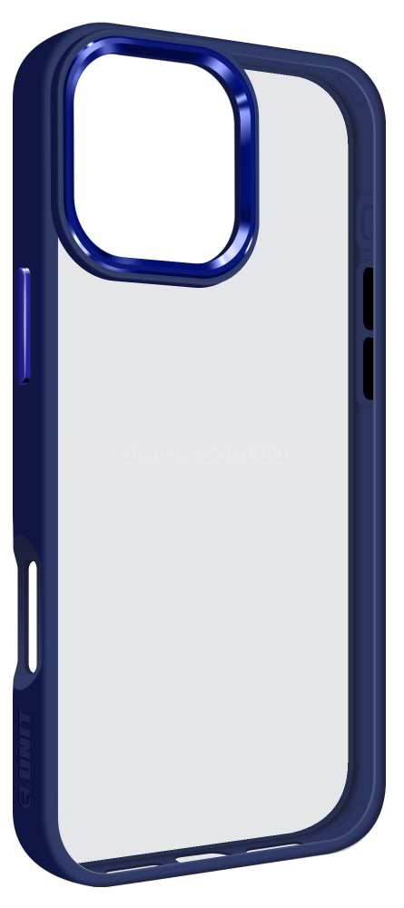 Чохол для смартфону Armorstandart UNIT2 for Apple iPhone 16 Pro Max Dark Blue (ARM78763) - Фото 1