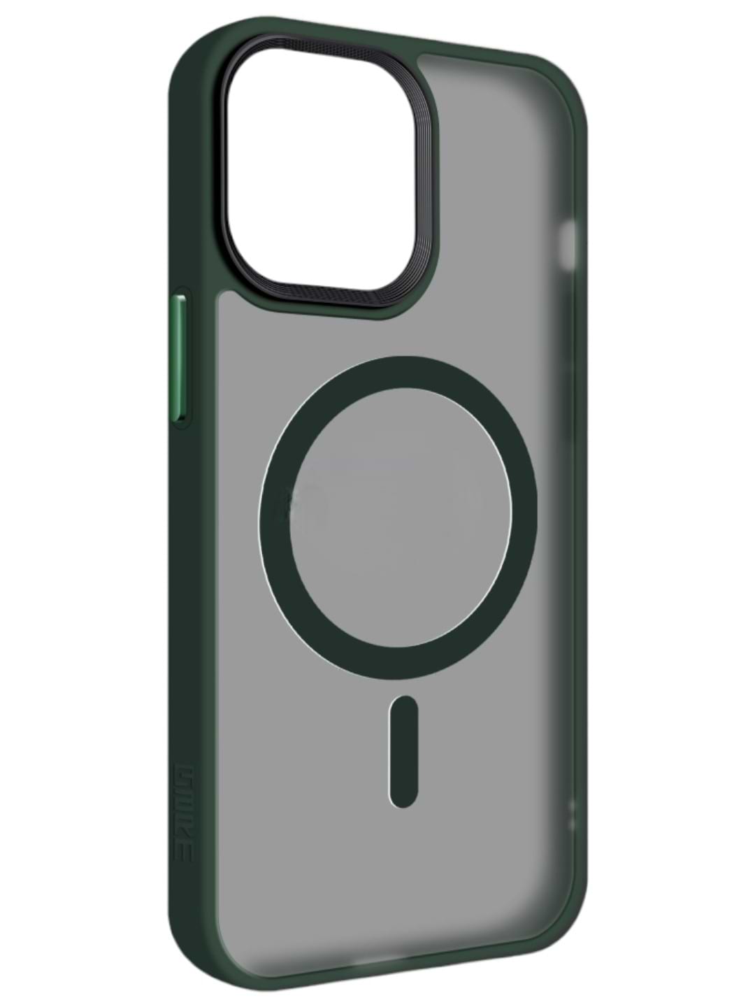 Чохол для смартфону
 Armorstandart Uniq Magsafe for Apple iPhone 13 Pro Max Dark Green (ARM75328) - Фото 1
