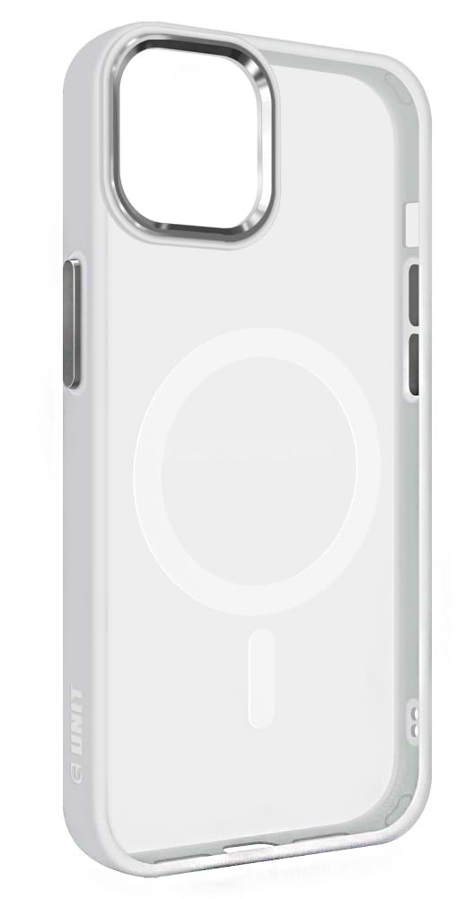Чехол для смартфона Armorstandart Unit MagSafe for Apple iPhone 15 Plus Matte Clear Silver (ARM69351) - Фото 1