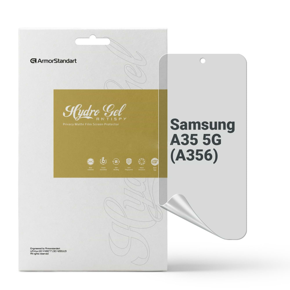 Защитная пленка для смартфона Armorstandart Anti-spy for Samsung A35 5G (A356) (ARM74359)