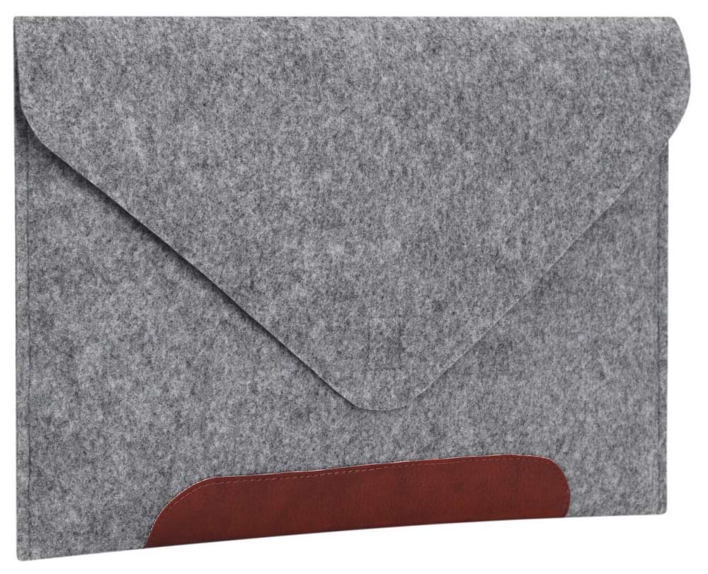 Чехол для ноутбука Gmakin for MacBook Air/Pro 13.3 Grey/Brown (GM10) - Фото 1