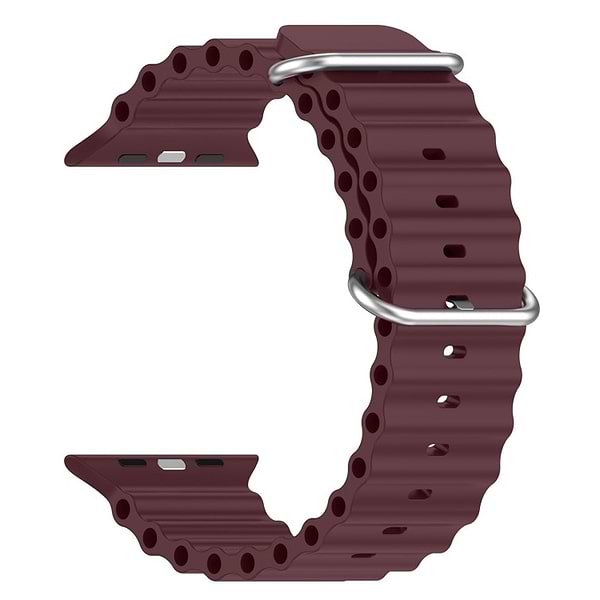 Фото - Ремешок для смарт-часов Armorstandart Ocean Band for Apple Watch All Series 38/40/41mm Wine Red (ARM74241)