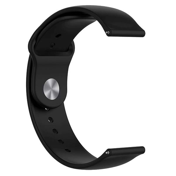 Фото - Ремінець для смарт-годинника Armorstandart Silicone Watch Strap 20mm Black (ARM60350)