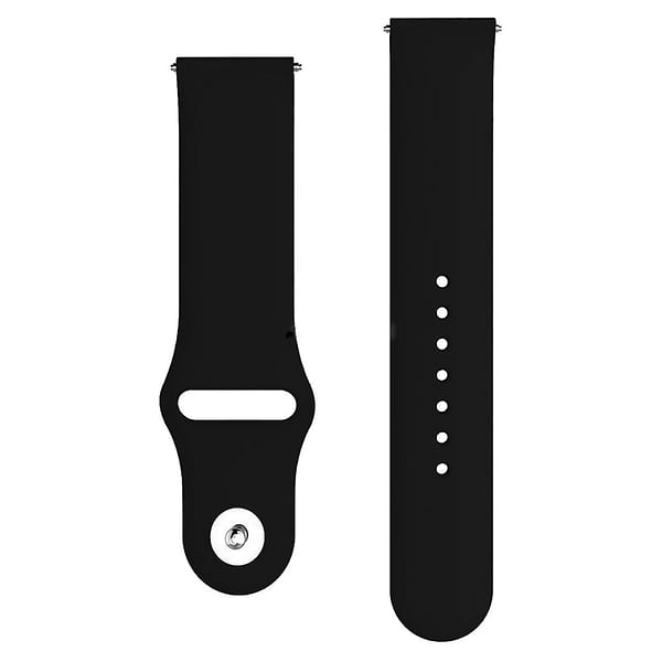 Фото - Ремінець для смарт-годинника Armorstandart Silicone Watch Strap 20mm Black (ARM60350)