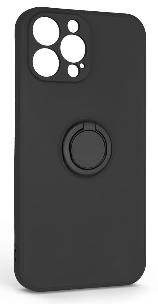 Чохол для смартфону
 Armorstandart Icon Ring for Apple iPhone 13 Pro Max Black (ARM68674) - Фото 1