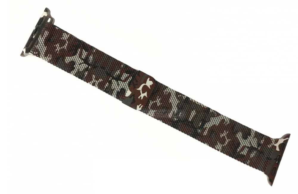 Ремінець для смарт-годинника ArmorStandart Milanese Loop for Apple Watch 42 (Series 11-10)/41/40/38 Military Brown (ARM52955)