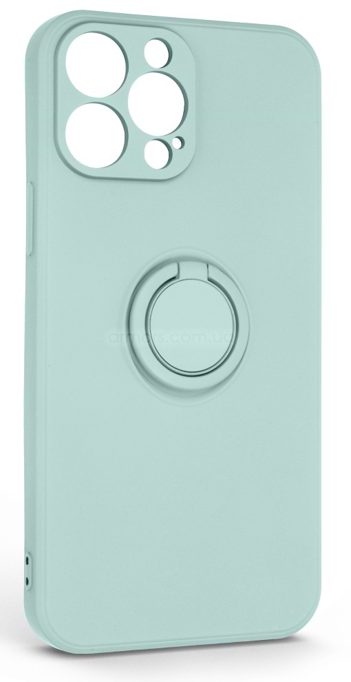 Чохол для смартфону
 Armorstandart Icon Ring for Apple iPhone 13 Pro Max Mint (ARM68683) - Фото 1