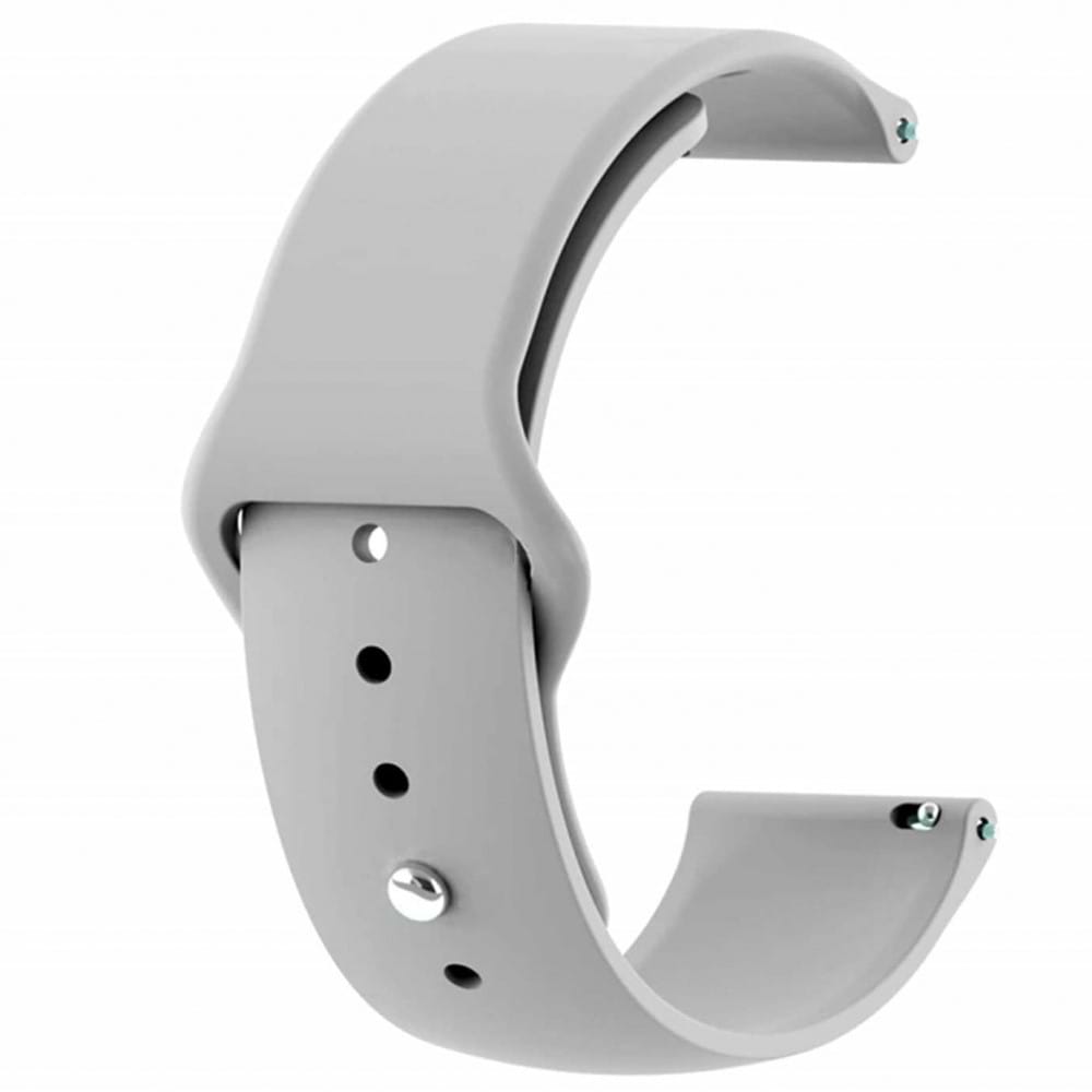 Ремінець для смарт-годинника Armorstandart Silicone Watch Strap 20mm Light Grey (ARM60517)