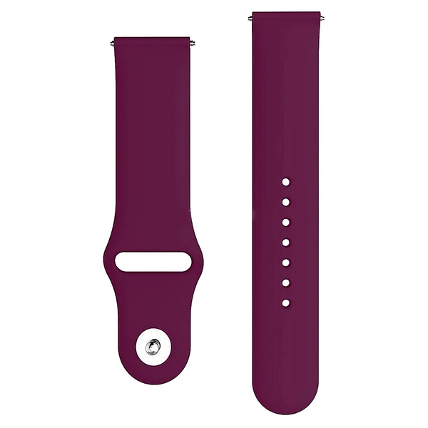 Фото - Ремінець для смарт-годинника Armorstandart Silicone Watch Strap 20mm Marsala (ARM60520)