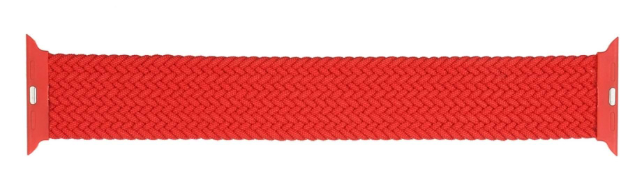 Ремешок для смарт-часов Armorstandart Braided Solo Loop for Apple Watch 42/44/45/49mm Red Size 8 (ARM58082) - Фото 1