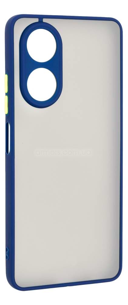 Чохол для смартфону Armorstandart Frosted Matte for OPPO A58 4G Navy Blue (ARM71067) - Фото 1