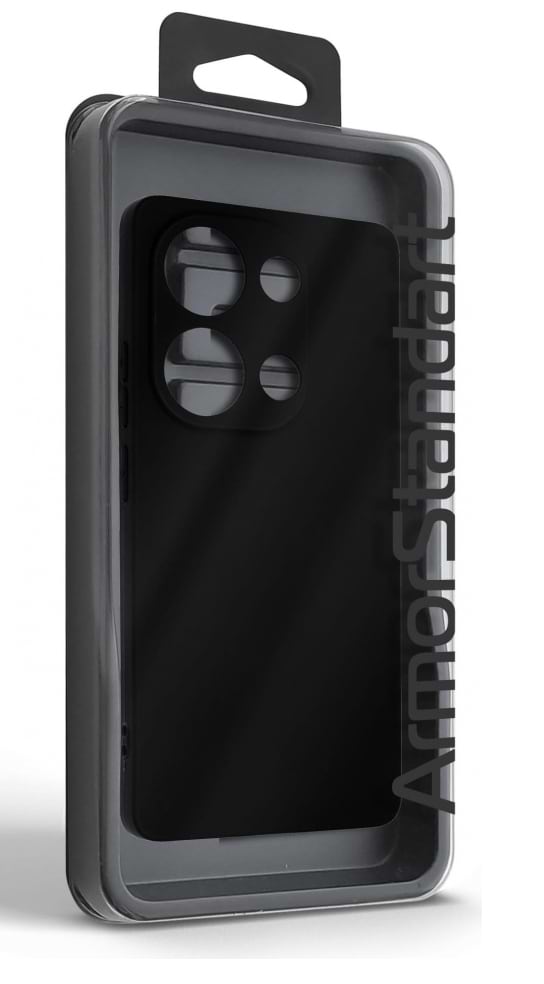 Фото - Чохол для смартфону Armorstandart Matte Slim Fit for Xiaomi Redmi Note 13 Pro/Redmi Note 14S Camera cover Black (ARM73135)