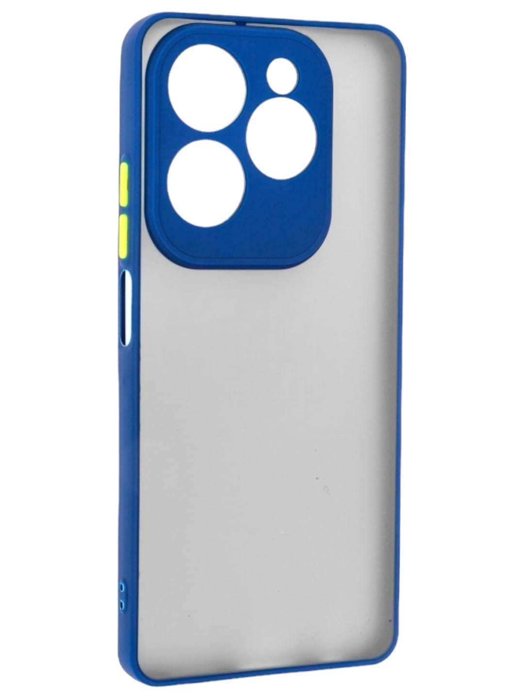 Чохол для смартфону Armorstandart Frosted Matte for Tecno Spark 20 Pro (KJ6) Navy Blue (ARM74397) - Фото 1