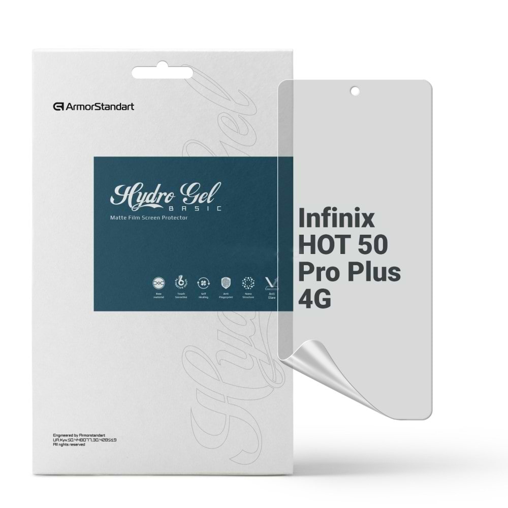 Захисна плівка для смартфону Armorstandart Matte for Infinix HOT 50 Pro Plus 4G (ARM84481)