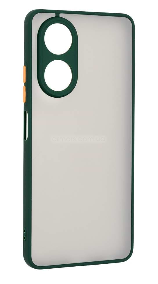 Чохол для смартфону Armorstandart Frosted Matte for OPPO A58 4G Dark Green (ARM71066) - Фото 1