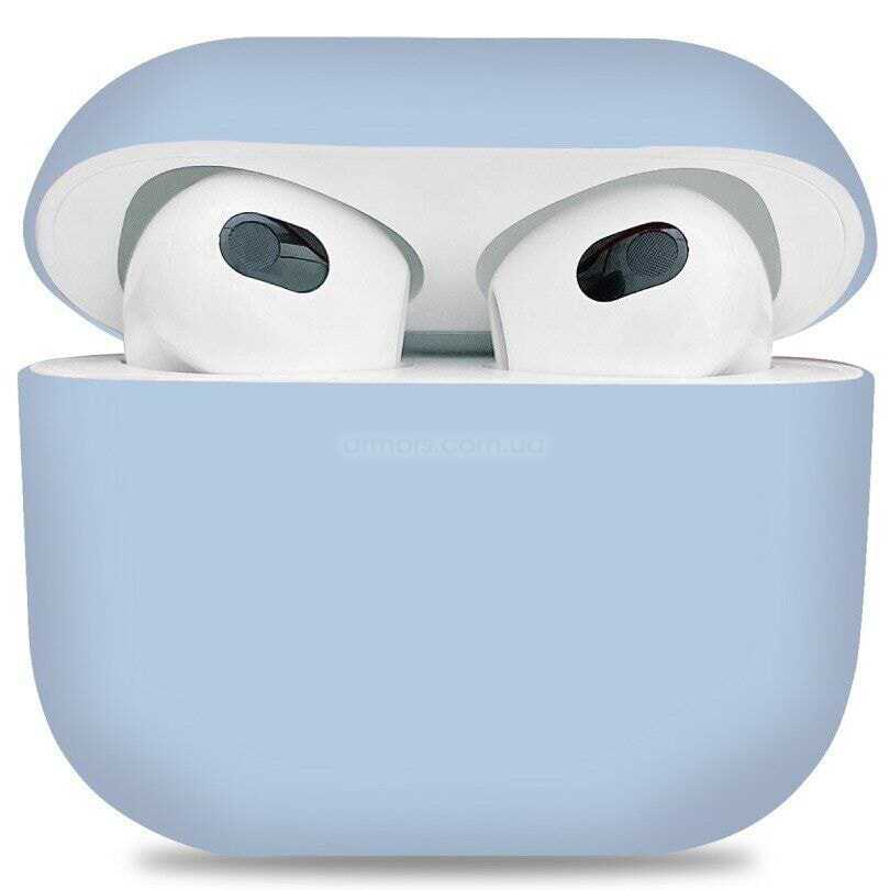 Чохол для навушників Armorstandart Ultrathin Silicone Case for Apple AirPods 3 Sky Blue (ARM60301) - Фото 1