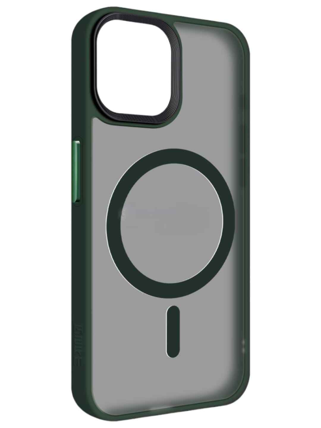 Чохол для смартфону Armorstandart Uniq Magsafe for Apple iPhone 15 Dark Green (ARM75320) - Фото 1