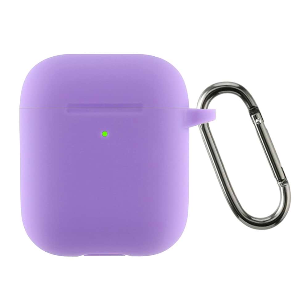 Чохол для навушників Armorstandart Ultrathin Silicone Case With Hook for Apple AirPods 2 Purple (ARM59690)