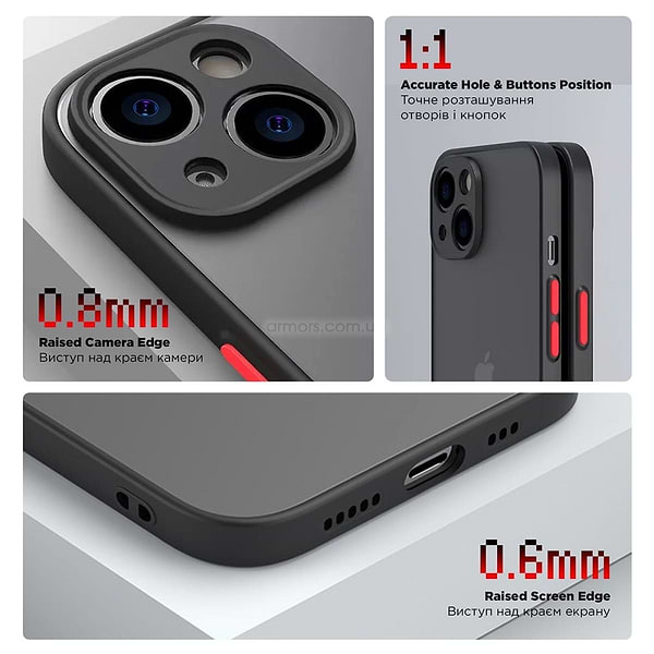 Фото - Чехол для смартфона Armorstandart Frosted Matte for Xiaomi Redmi 9A Black (ARM66729)