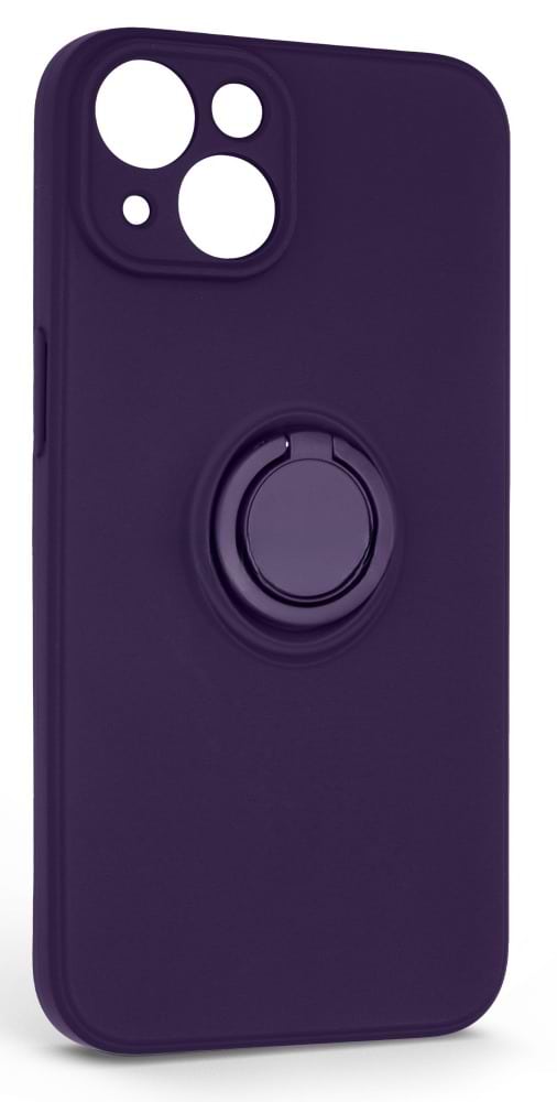 Чохол для смартфону Armorstandart Icon Ring for Apple iPhone 14 Dark Purple (ARM68690) - Фото 1