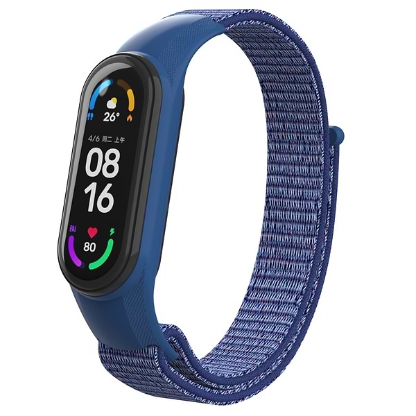 Фото - Ремінець для фітнес-браслету Armorstandart for Xiaomi Mi Band 7/6/5/4 Blue (ARM67841)