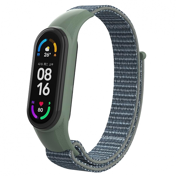 Фото - Ремінець для фітнес-браслету Armorstandart for Xiaomi Mi Band 7/6/5/4 Military Green (ARM67845)