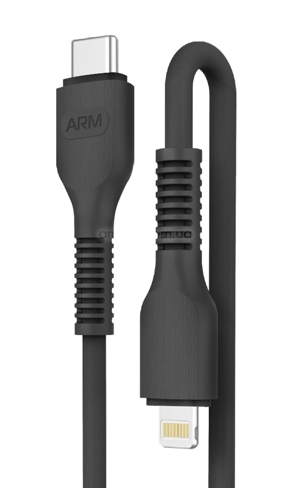 Кабель синхронізації даних Armorstandart AR88 Type-C to Lightning 3A 1m Black (ARM65287)