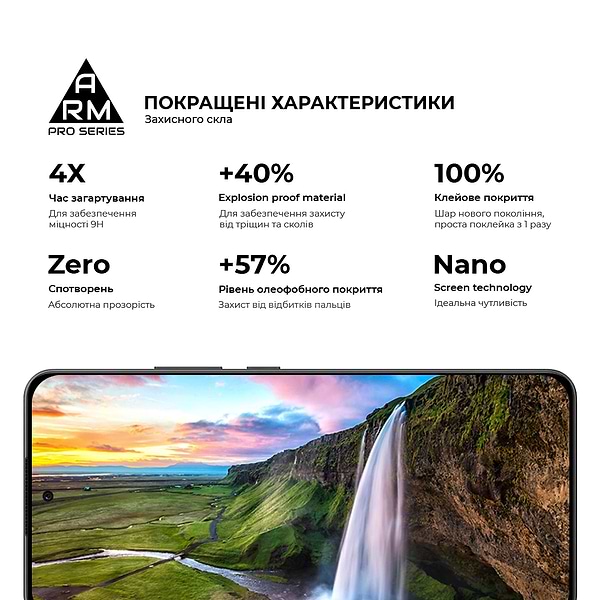 Фото - Захисне скло для смартфону Armorstandart Pro for OPPO Reno13 F 4G/Reno13 F 5G/Reno13 FS 5G Black (ARM82922)