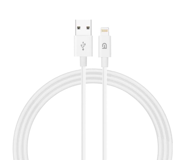 Кабель синхронізації даних Armorstandart AMD818L Lightning to USB Cable 1.2m White (ARM64302) - Фото 1