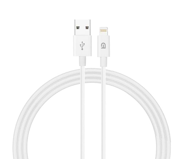 Фото - Кабель синхронизации данных Armorstandart AMD818L Lightning to USB Cable 1.2m White (ARM64302)