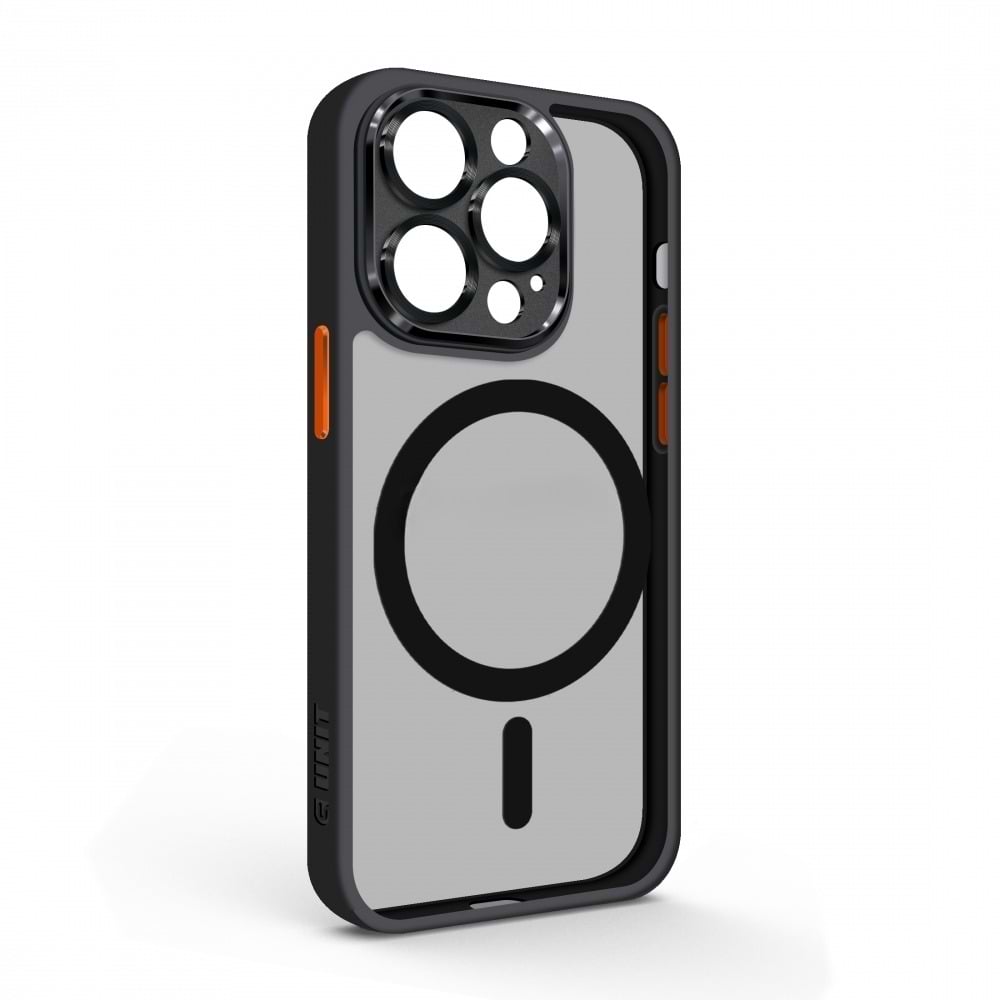 Чохол для смартфону Armorstandart Unit MagSafe SE for Apple iPhone 14 Pro Black Orange (ARM75366) - Фото 1
